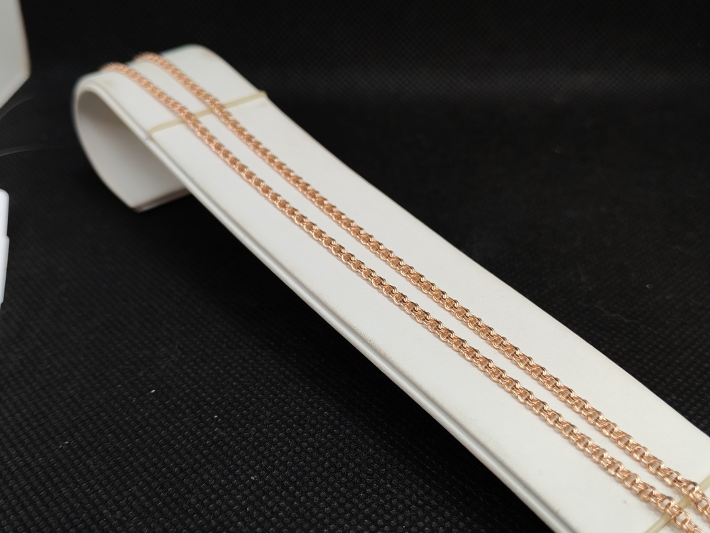 ЦЕПЬ ПУСТОТЕЛАЯ Бисмарк (Au 585)