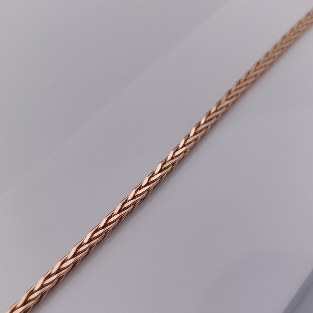 БРАСЛЕТ ПУСТОТЕЛЫЙ Колос (Au 585)