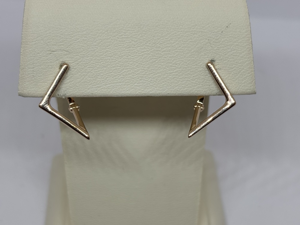 СЕРЬГИ БЕЗ КАМНЯ (Au 585)