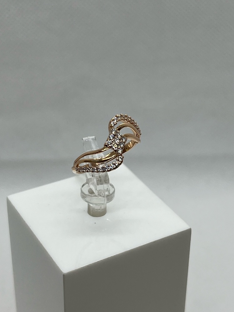 КОЛКМИ585 КОЛЬЦО С КАМНЯМИ (Au 585)