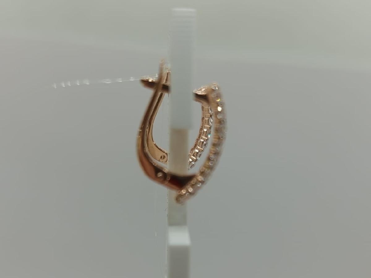 СЕРЬГИ С КАМНЯМИ (Au 585)