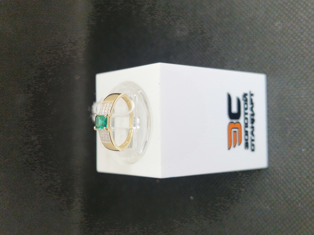 КОЛКМИ585 КОЛЬЦО С КАМНЯМИ (Au 585)
