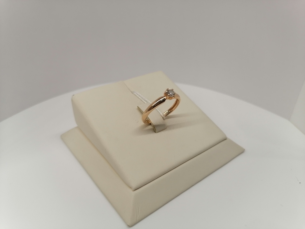 КОЛЬЦО БРИЛЛИАНТ Au 585