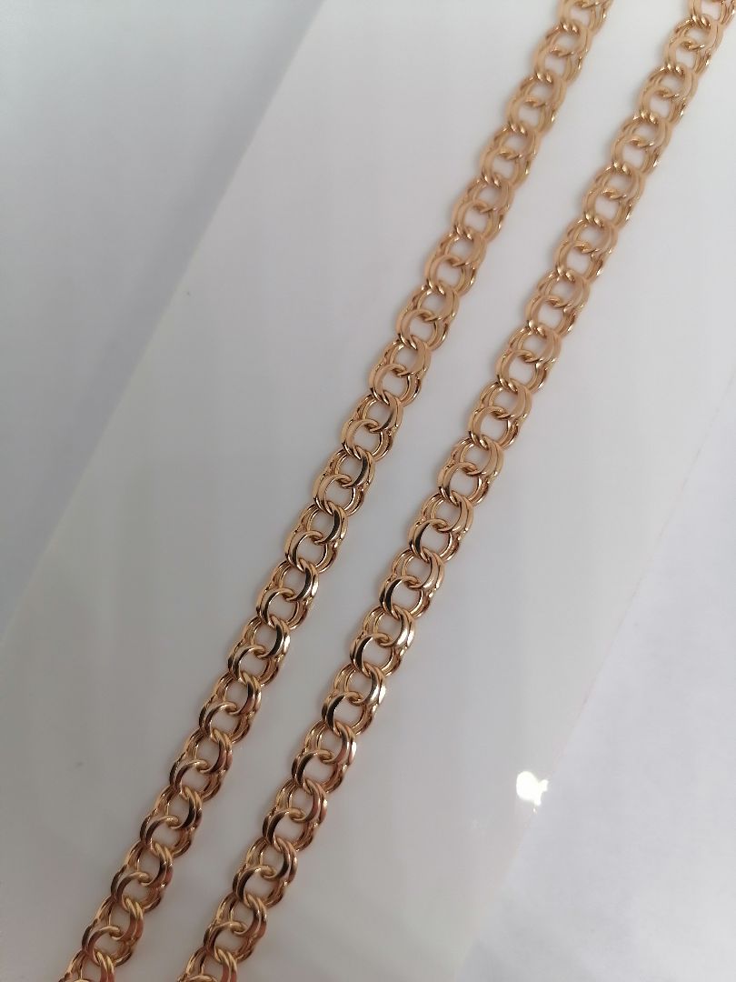 ЦЕПЬ ПОЛНОВЕСНАЯ Бисмарк (Au 585)