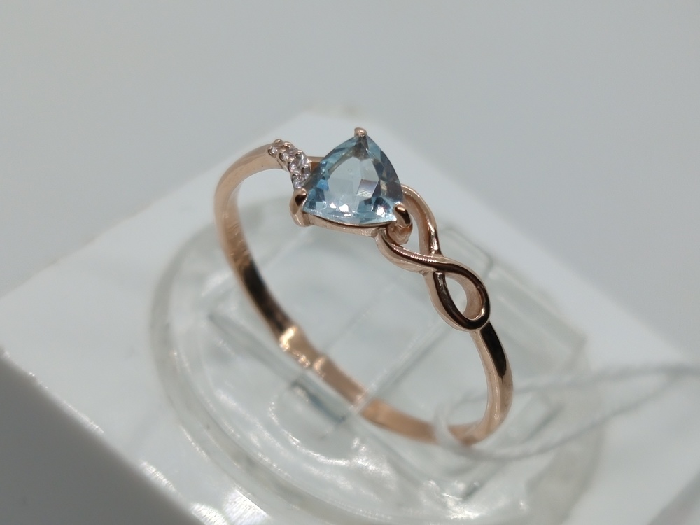 КОЛКМИ585 КОЛЬЦО С КАМНЯМИ (Au 585)