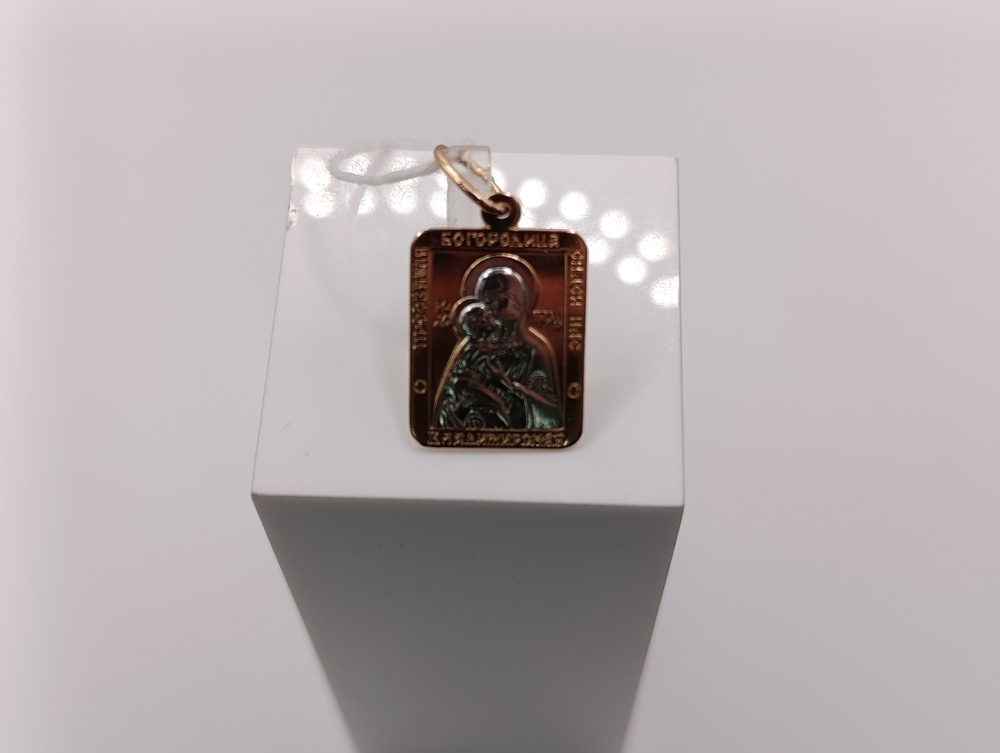 ПОДИБК585 ПОДВЕСКА ИКОНА БЕЗ КАМНЯ (Au 585)