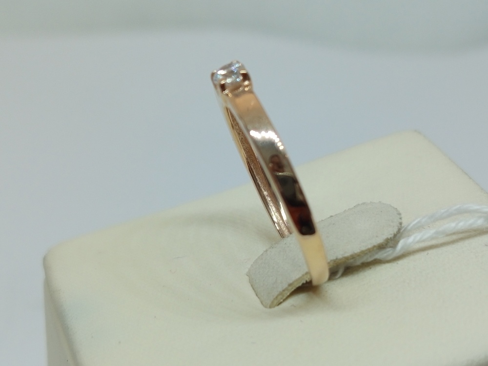 КОЛЬЦО С КАМНЕМ (Au 585)