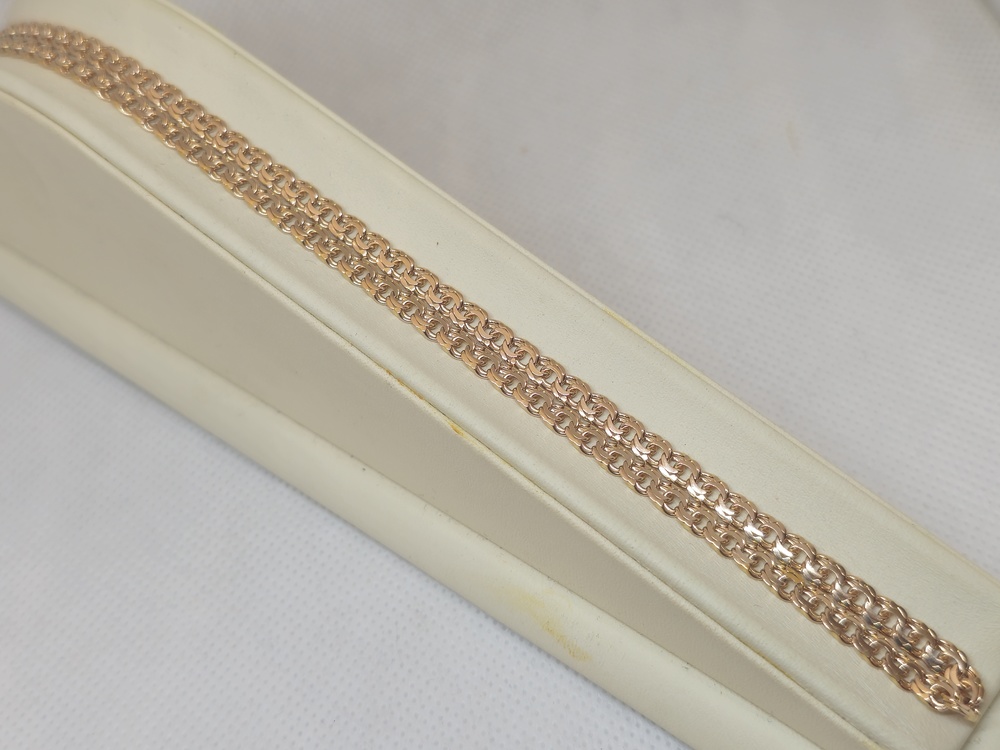 ЦЛБС585 ЦЕПЬ ПОЛНОВЕСНАЯ Бисмарк (Au 585)