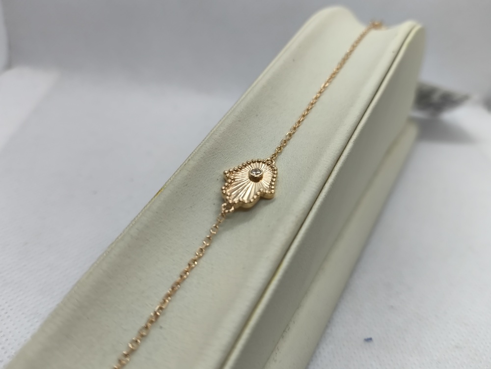 БРАСЛЕТ ФАНТАЗИЯ с камнем (Au 585)