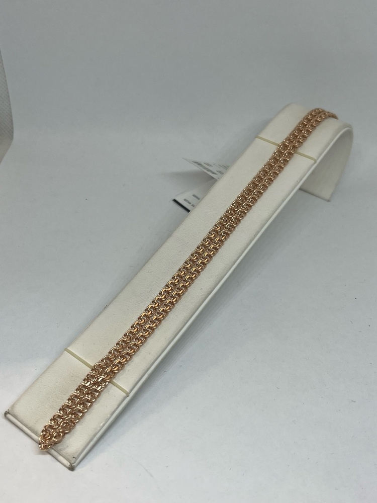 ЦЕПЬ ПУСТОТЕЛАЯ Бисмарк (Au 585)