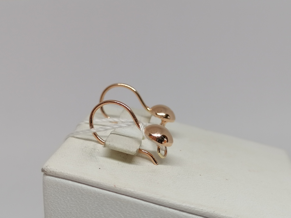 СЕРЬГИ БЕЗ КАМНЯ (Au 583)