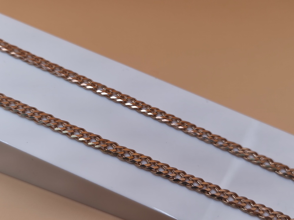 ЦЛР2585 ЦЕПЬ ПОЛНОВЕСНАЯ Ромб двойной (Au 585)