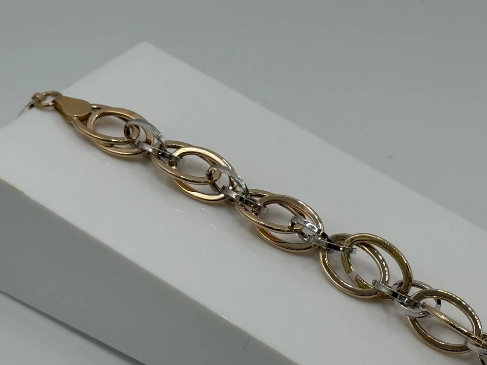 БРАСЛЕТ ФАНТАЗИЯ без камня (Au 585)