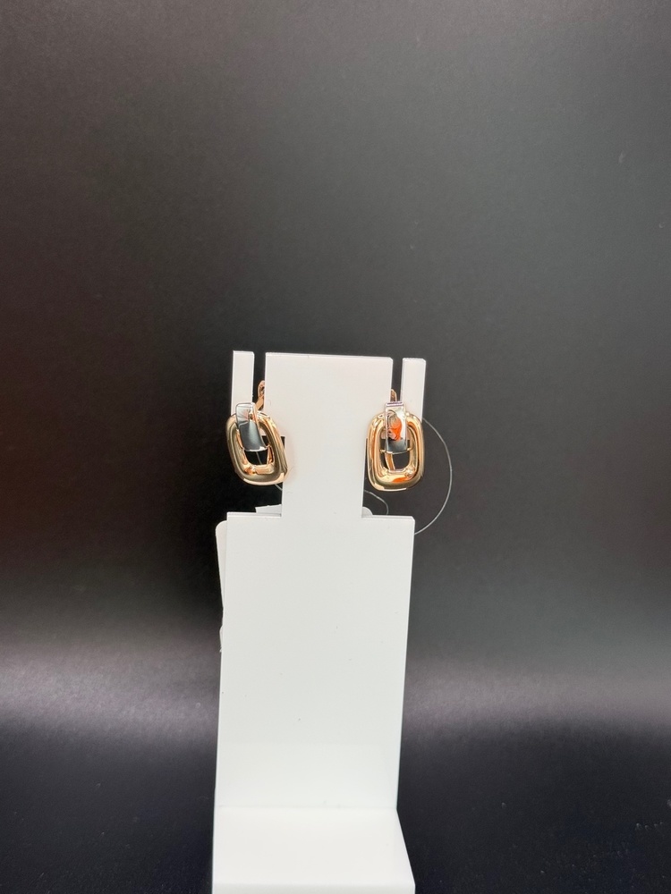 СЕРЬГИ БЕЗ КАМНЯ (Au 585)