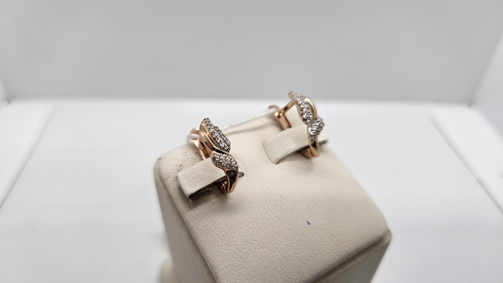 СЕРЬГИ С КАМНЯМИ (Au 585)