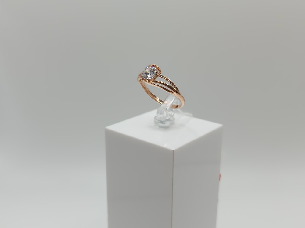 КОЛКМИ585 КОЛЬЦО С КАМНЯМИ (Au 585)