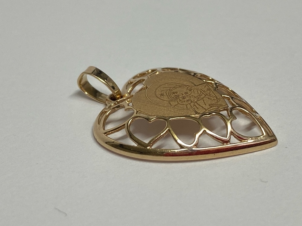 ПОДВЕСКА ИКОНА БЕЗ КАМНЯ (Au 585)