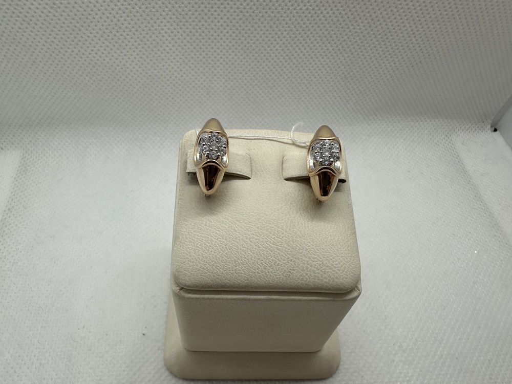 СЕРЬГИ С КАМНЯМИ (Au 585)