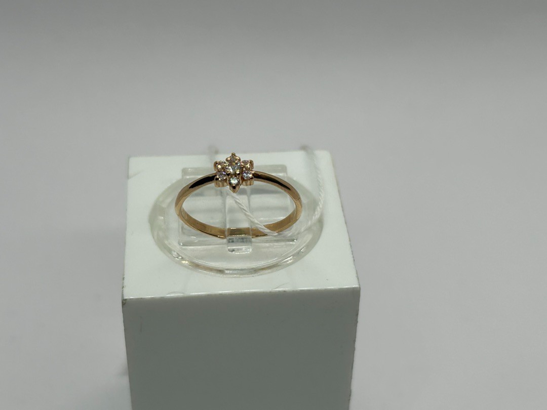 КОЛКМИ585 КОЛЬЦО С КАМНЯМИ (Au 585)