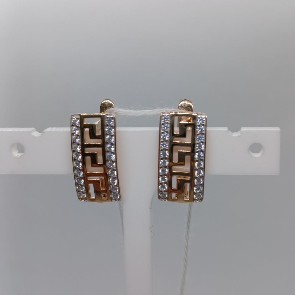 СЕРЬГИ С КАМНЯМИ (Au 585)