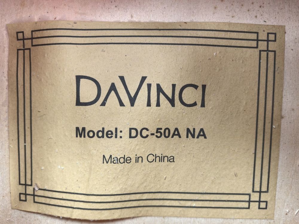 Гитара акустическая DaVinci DC-50A BK