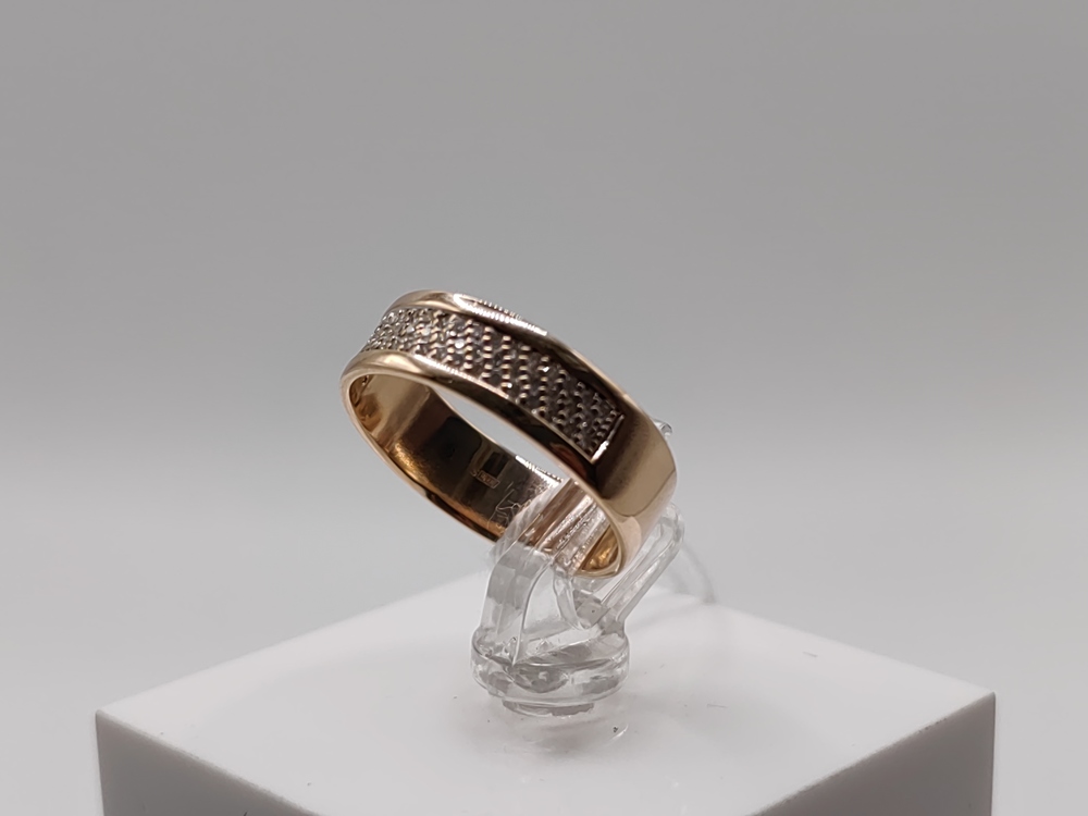 КОЛЬЦО БРИЛЛИАНТ Au 585