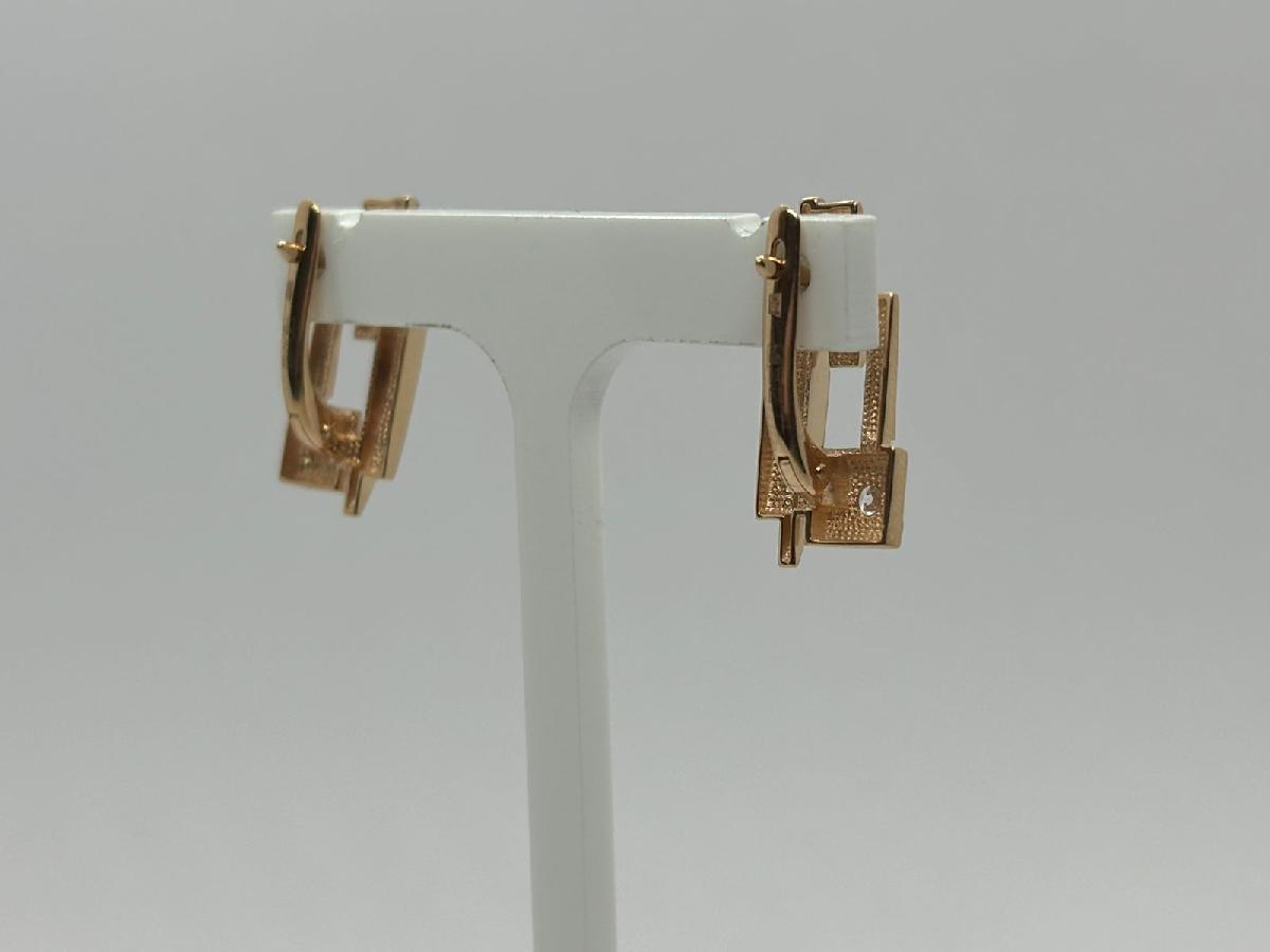 СЕРЬГИ С КАМНЯМИ (Au 585)