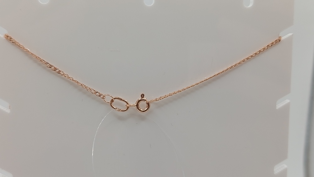 ЦЕПЬ ПОЛНОВЕСНАЯ Ромб двойной (Au 585)