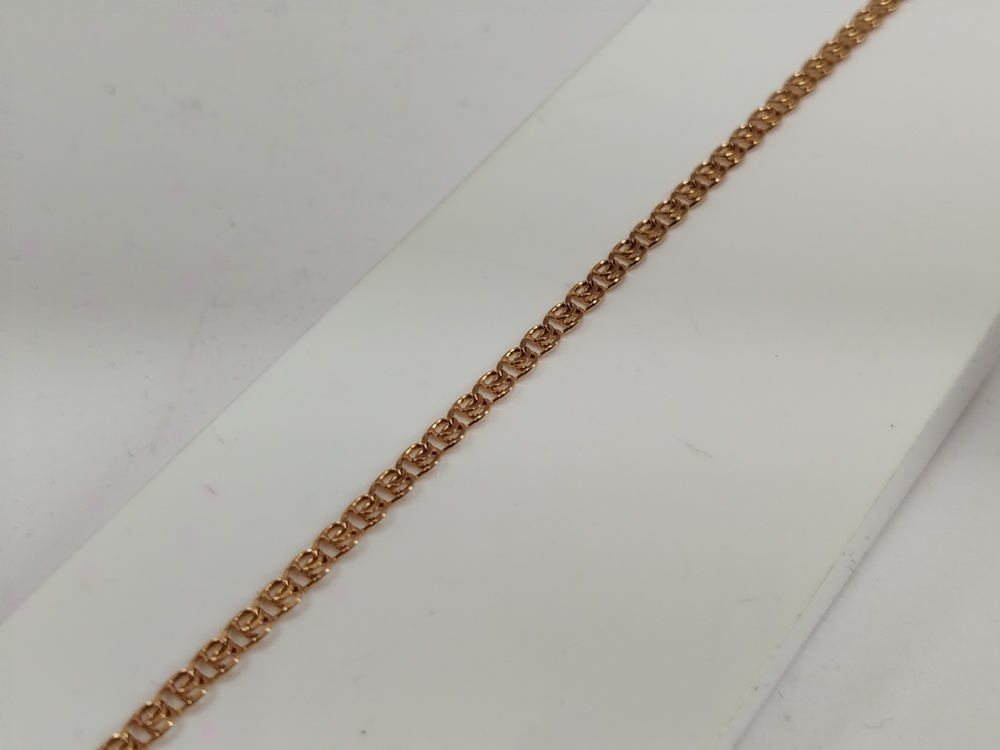 БРАСЛЕТ ПУСТОТЕЛЫЙ Лав Au 585