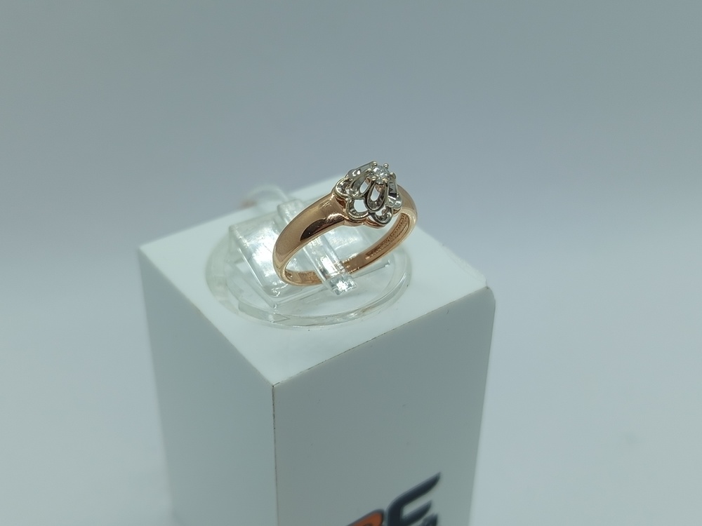 КОЛЬЦО БРИЛЛИАНТ Au 585