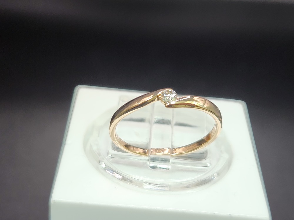 КОЛЬЦО БРИЛЛИАНТ Au 585