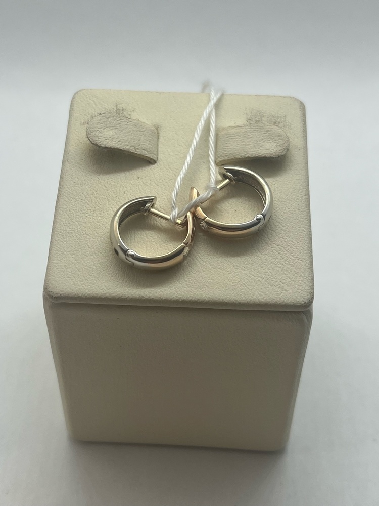 СЕРЬГИ С КАМНЕМ (Au 585)