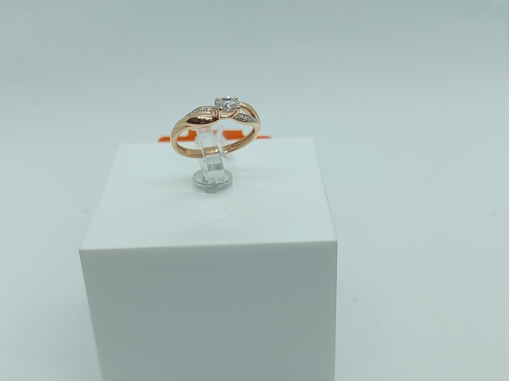 КОЛКМИ585 КОЛЬЦО С КАМНЯМИ (Au 585)