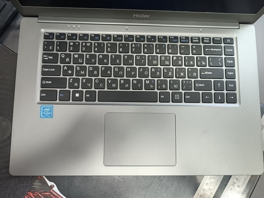 Ноутбук Haier U1530EM; Celeron N4020, Intel UHD Graphics 600, 4 Гб, 128 Гб, Нет