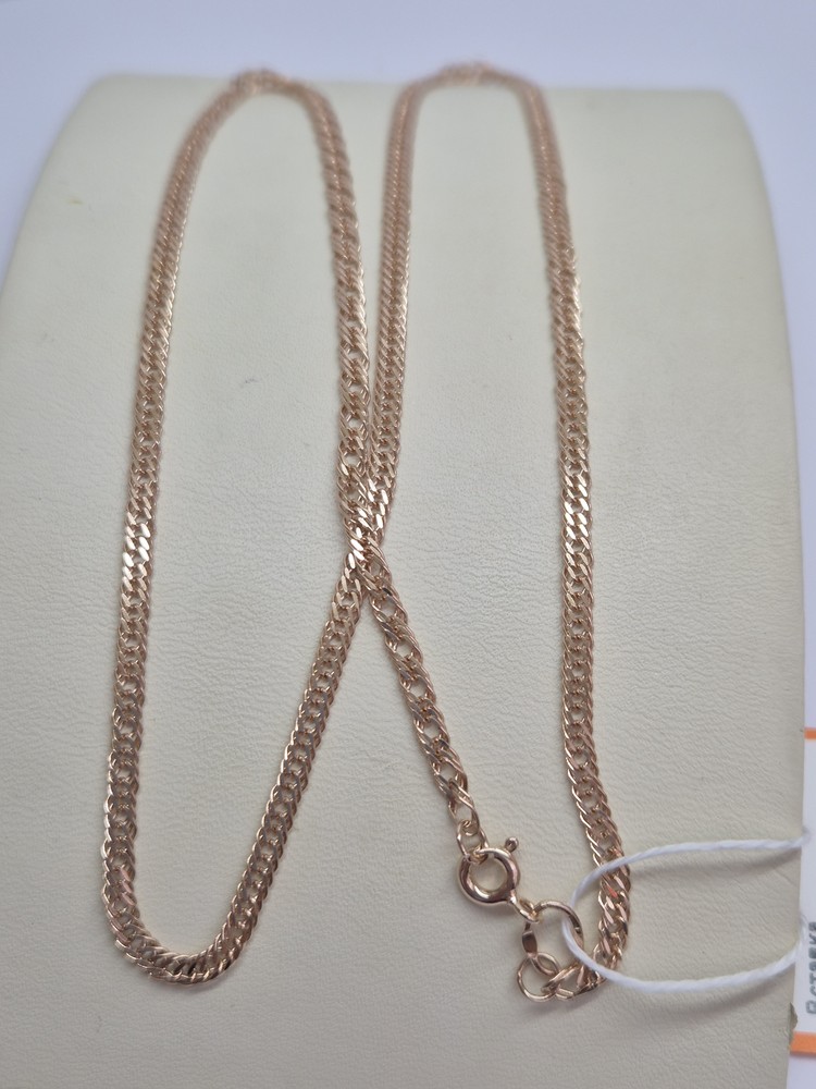 ЦЛР3585 ЦЕПЬ ПОЛНОВЕСНАЯ Ромб тройной (Au 585)