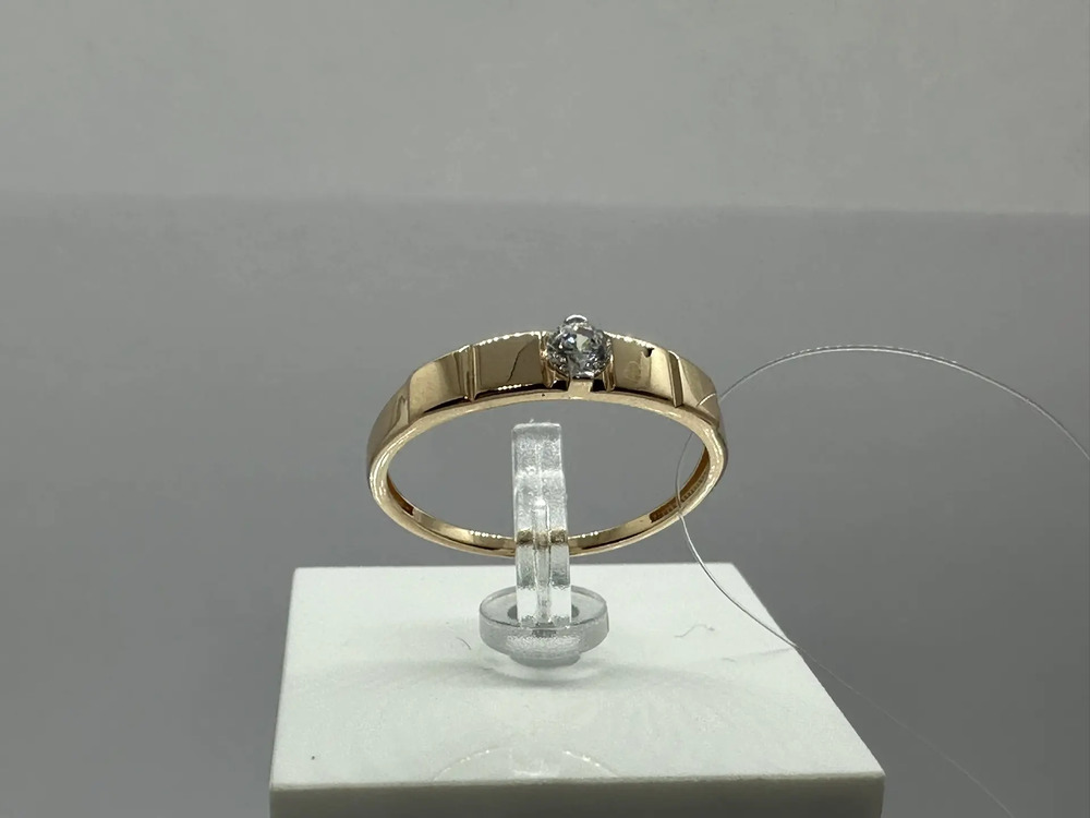 КОЛЬЦО С КАМНЕМ (Au 585)