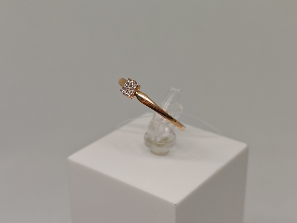 КОЛЬЦО С КАМНЕМ (Au 585)