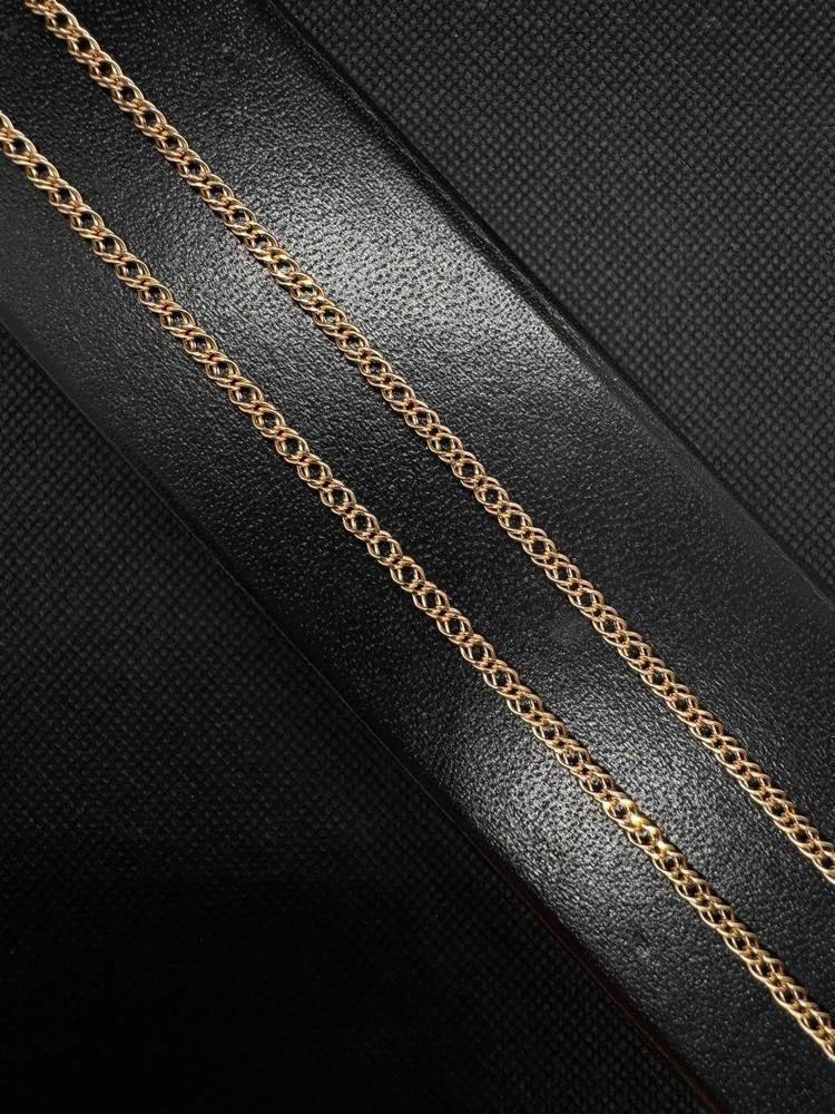 ЦЕПЬ ПУСТОТЕЛАЯ Ромб двойной (Au 585)