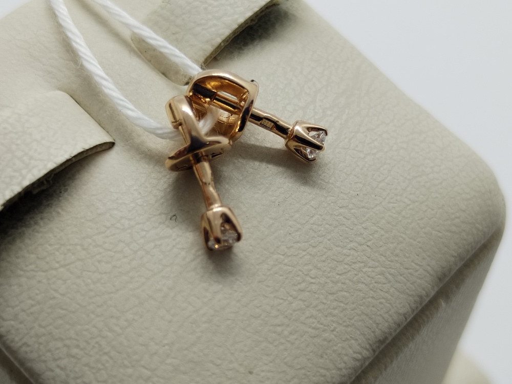 СЕРЬГИ ПУСЕТЫ (Au 585)