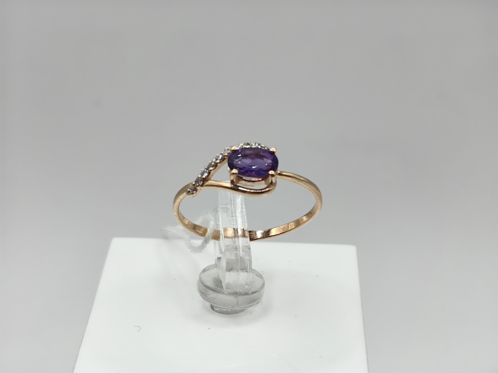 КОЛКМИ585 КОЛЬЦО С КАМНЯМИ (Au 585)