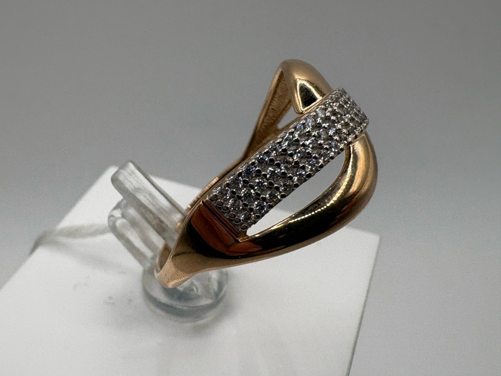 КОЛКМИ585 КОЛЬЦО С КАМНЯМИ (Au 585)