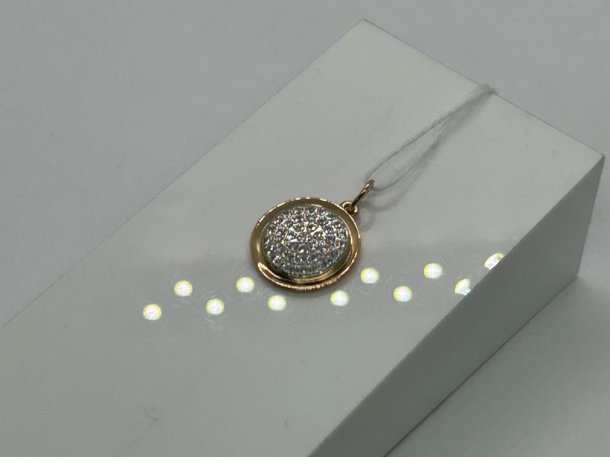 ПОДВЕСКА С КАМНЯМИ (Au 585)