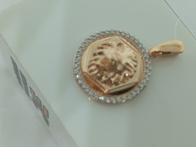 ПОДВЕСКА С КАМНЯМИ (Au 585)