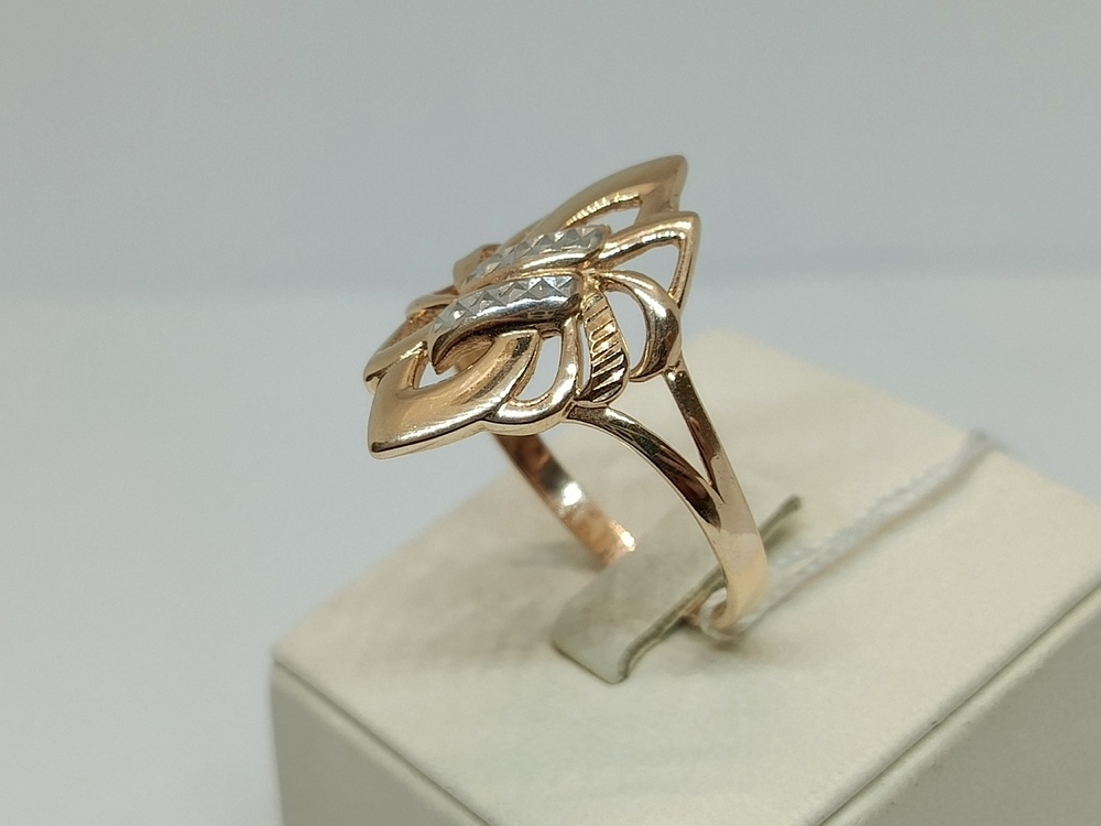 А 012101 КОЛЬЦО БЕЗ КАМНЯ (Au 585)