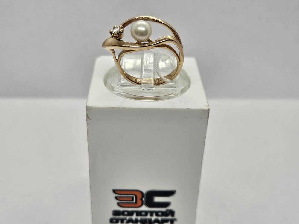 КОЛЬЦО БРИЛЛИАНТ Au 585