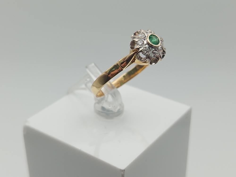 КОЛЬЦО БРИЛЛИАНТ Au 585