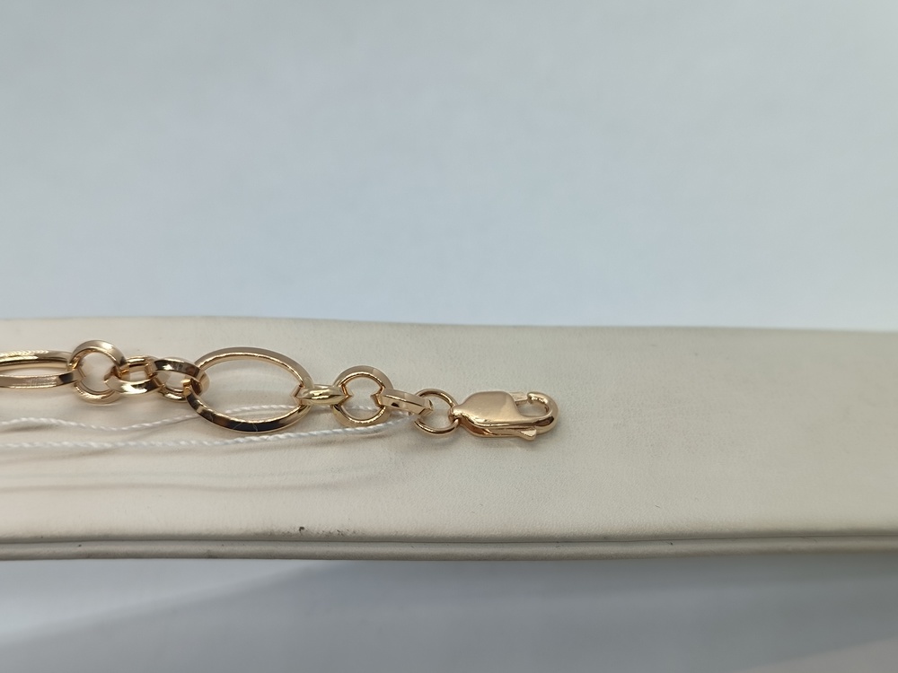 БРАСЛЕТ ПУСТОТЕЛЫЙ Фантазия (Au 585)