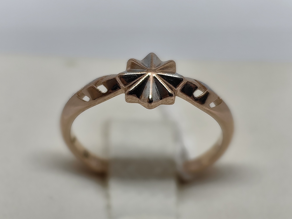 КОЛБКМ585 КОЛЬЦО БЕЗ КАМНЯ (Au 585)