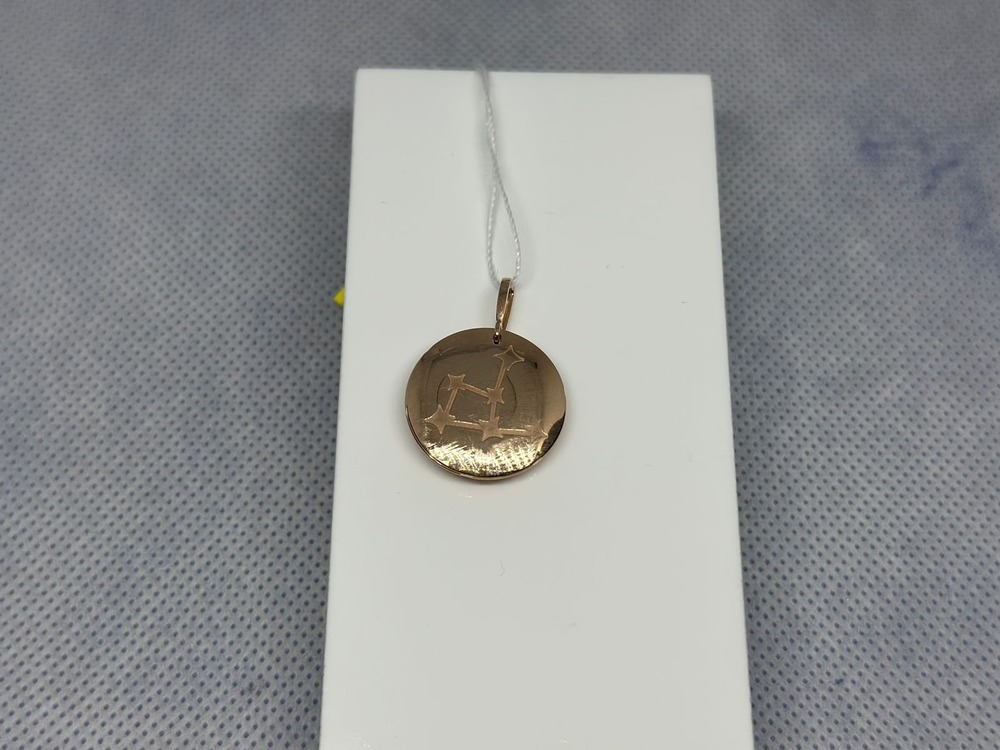 ПОДВЕСКА ЗНАК ЗОДИАКА ДЕВА (Au 585)