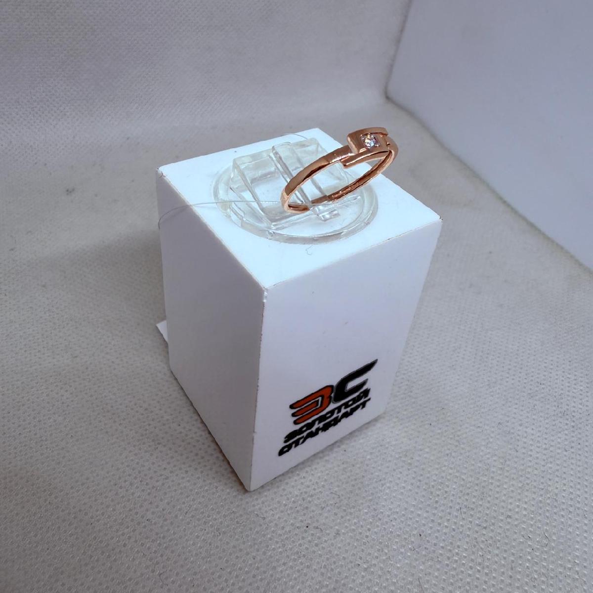 КОЛЬЦО С КАМНЕМ (Au 585)